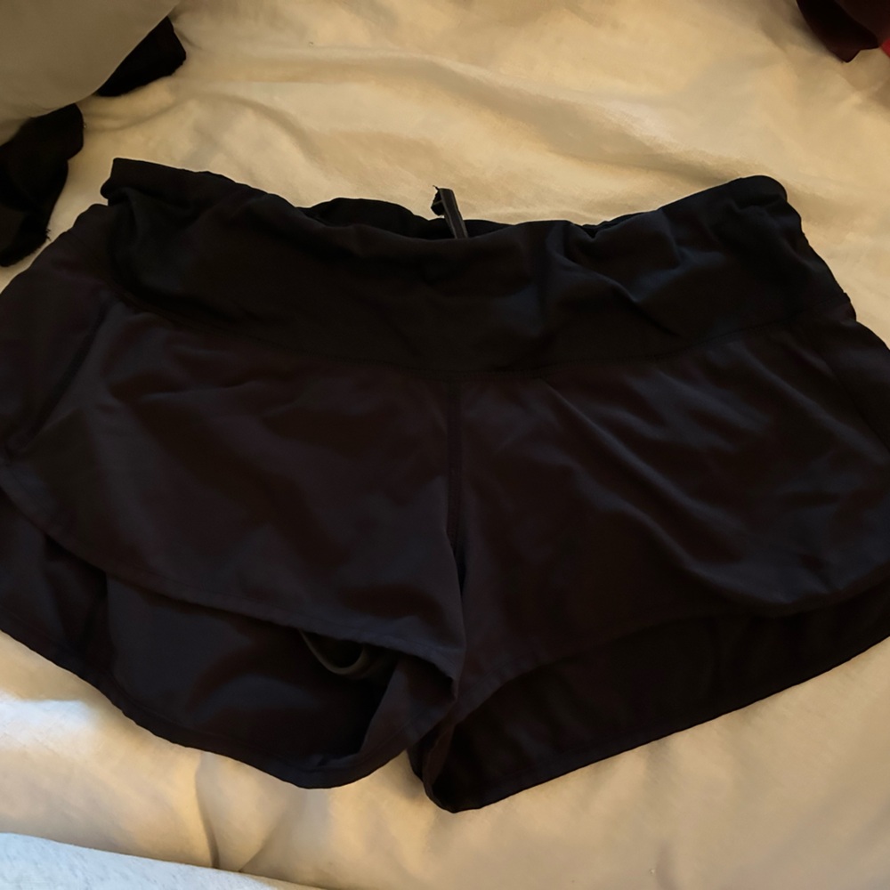 lululemon athletica Black Athletic Shorts